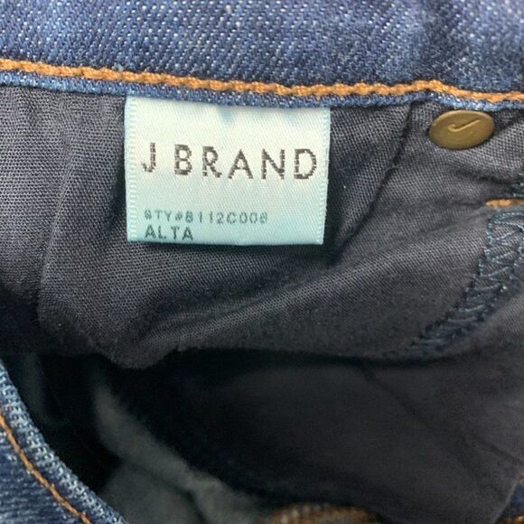 J Brand Denim Destressed Alta Jeans Size 26 - Picture 6 of 7